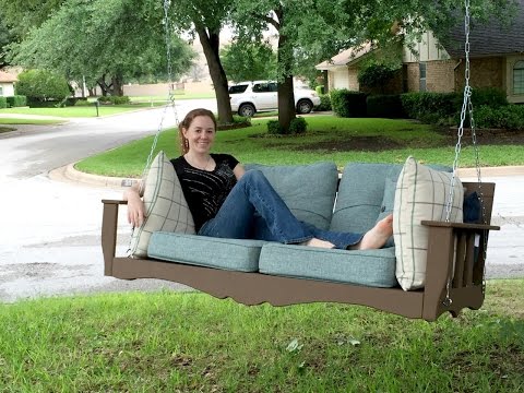Easy DIY Hanging Bed Swing Easy DIY Hanging Bed Swing