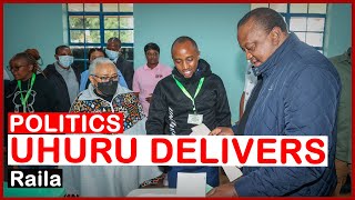 Total Votes Uhuru Delivered to Raila From Kiambu County| news 54