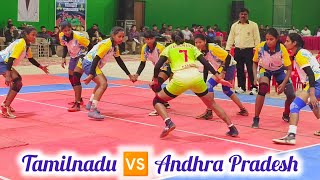 Tamilnadu 🆚 Andhra Pradesh | 2nd Half - Girls | 50th Junior National Kabaddi Championship 2024-25