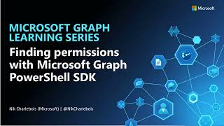 Finding Permissions with Microsoft Graph PowerShell SDK