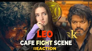 Russian Girl Reacts : Leo cafe fight scene