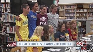 Stockdale High School holds signing day for future collegiate athletes