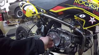 125cc Pitbike Manual Clutch issues