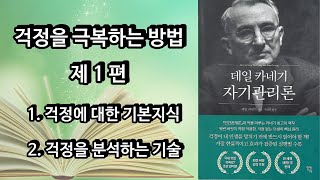 걱정을 해결해줄 공식. 오늘을 충실히 살아가는 방법. 걱정에 대한 분석 및 해결방법 -  데일카네기 자기관리론