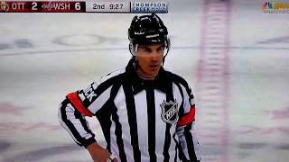 NHL Referee Wes McCauley gives suspenseful ruling