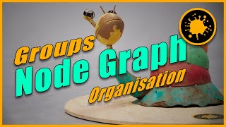 Learn Mari Node Graph | Graph, Groups and Objects