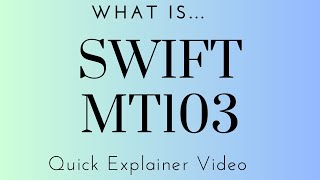 [447] SWIFT MT103