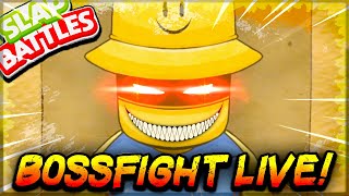 THE GUIDE BOSSFIGHT Slap Battles Update Live!🔴 - Roblox