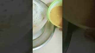 Healthy coconut milk appam#garlic podi appam#veg sambar##healthyfood #tiffinrecipe #cookingfood