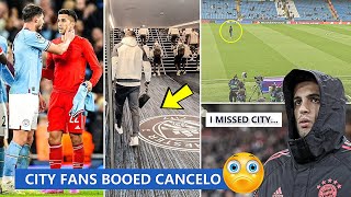 😢Despite Being Booed by Man City Fans, Cancelo Didn't Step on City Batch!