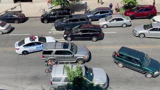 NYPD Car vs Afternoon Traffic