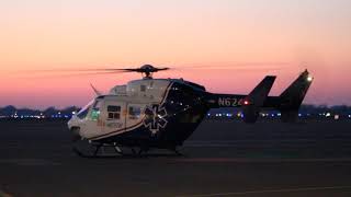 Conemaugh MedSTAR 1 N624AM lifting Allegheny County Airport for CHP