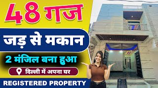 48 Gaj jad se Makan independent House for sale For sale in Delhi Uttam nagar