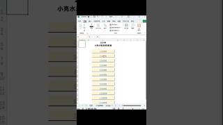 Excel制作导航按钮随意切换表格，太方便了 #办公技巧 #excel函数 #知识点总结 #文员 #导航按钮