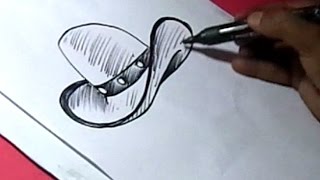 How to Draw COWBOY HAT Drawing Step by Step