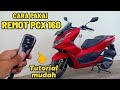 CARA PAKAI REMOT PCX 160 TERBARU // TUTORIAL MENYALAKAN MESIN DAN ALARM ANTI MALING