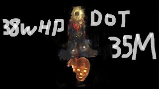 3.25 【Summon Raging Spirit】380K HP , 35M Combustion damage　【PathofExile｜Hideout｜POE】