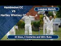 Southern Premier League Cricket | First Vs Fourth Run Fest | Hambledon CC Vs Hartley Wintney CC