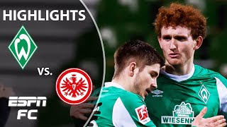 JOSH SARGENT GOAL! USMNT striker secures Bremen win vs. Eintracht | ESPN FC Bundesliga Highlights