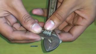 Adjustable wrench full details and repair process ! Taparia Adjustable Spanner Tools Review India