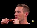 Adam Rippon Competes in the Olympics of Eating Spicy Wings  Hot Ones