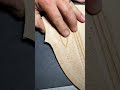 Making a knife sheath part 2 #shorts