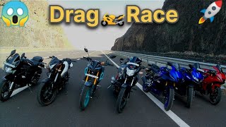 😱drag 🏍️ Race🚀🔥#viral#zx10r 😲#bike #shortsvideo#status#youtubeshorts#shorts😎January 23, 2024