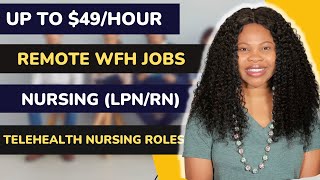 $49/Hour Work From Home Nurse Jobs: Remote Jobs with Cigna (Telehealth Nurse, WFH Jobs 2023)