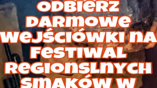 Zaproszenie na Festiwal Regionalnych Smaków w Gdańsku . Link do darmowych wejściówek w opisie :)