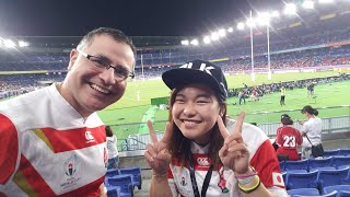 Incredible fans at Japan vs Scotland |日本対スコットランド ラグビー