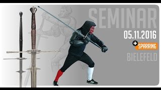 Seminar - ZWEIHÄNDERTAG 2016 by Drey Wunder - Montante, Great Sword and Zweihänder