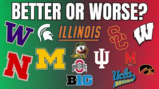 5 Big Ten Teams That Will Have Better Records \u0026 5 Teams With Worse Records in 2025