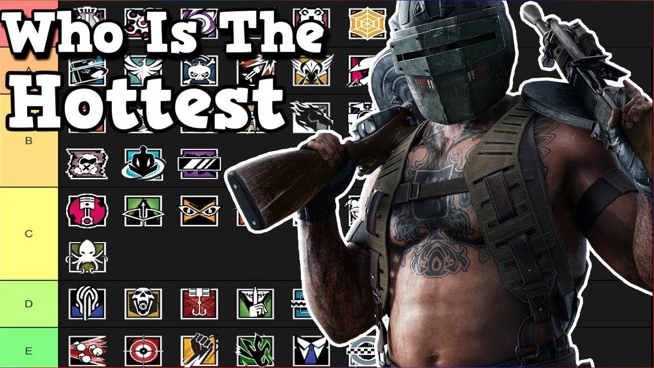 Who Is The HOTTEST Rainbow Six Siege Operator R6 Tier List 2021 - YouTube