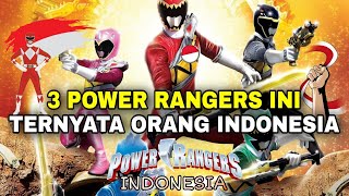 Wow, 3 POWER RANGERS terkenal di dunia ini ternyata ORANG INDONESIA