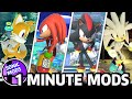 Sonic the Hedgehog Mods | 1 Minute Mods (Super Smash Bros. Ultimate)