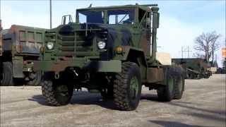 M931A2 6x6 5 Ton Military Tractor Truck