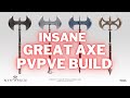 New World PVP & PVE Great Axe Build - INSANE DPS TANK