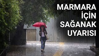 @NTV  Marmara için sağanak uyarısı