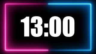 13 Minute Timer with alarm (no music).