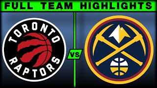Toronto Raptors vs Denver Nuggets | Raptors Highlights - March 14, 2023