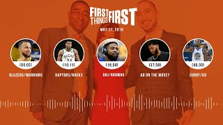 First Things First audio podcast (5.17.19)Cris Carter, Nick Wright, Jenna Wolfe | FIRST THINGS FIRST