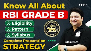 RBI Grade B 2024 | RBI Grade B Eligibility, Exam Pattern, Syllabus | Complete Preparation Strategy