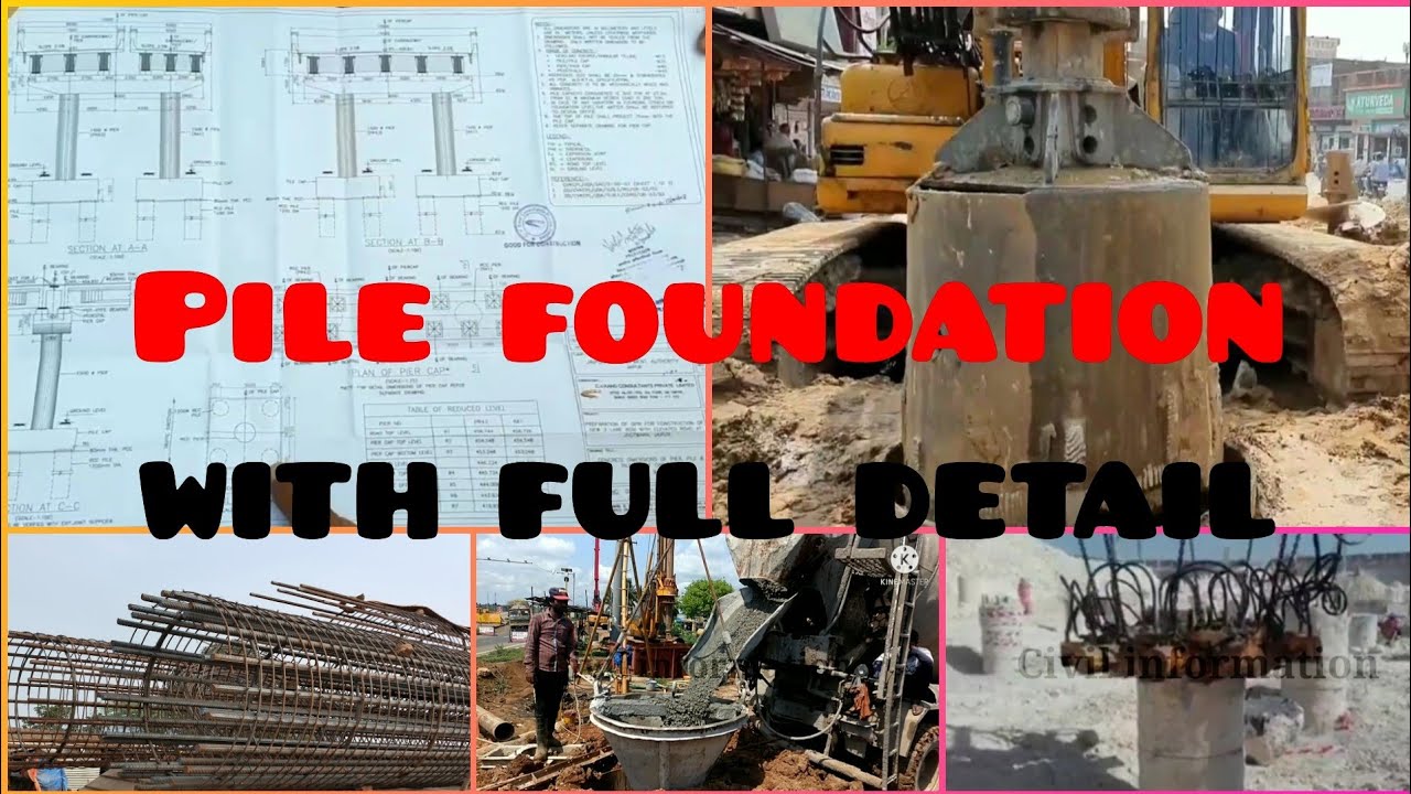 PILE FOUNDATION OF BRIDGE IN DETAIL || PILING || MAIT MACHINE ...