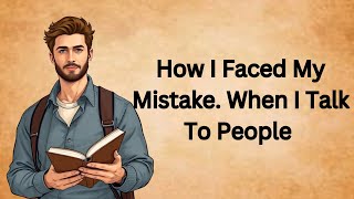 How I Faced My Mistake When I Talk To People || Graded Reader || Improve Your English Skills ||Learn