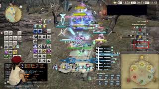 序盤はグダグダな制圧戦 FF14 フロントライン マナDC