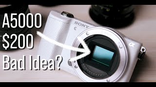 Is a $200 Sony Camera a WASTE of money? -Sony A5000 Review