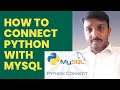 How to connect Python with MySQL | Python Interface |Python MySQL Connectivity#python #mysql