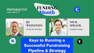 Keys to Running a Successful Fundraising Pipeline & Strategy - Startup Grind NYC