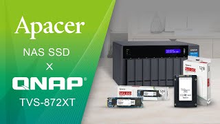 The QNAP TVS-872XT and Apacer NAS Solid State Drives