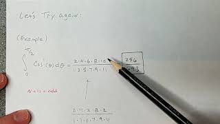 integrating higher odd powers of sine or cosine, wallis's formula, and pascals triangle